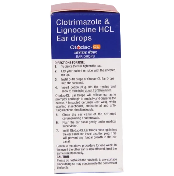 otodac cl ear drops 10 ml
